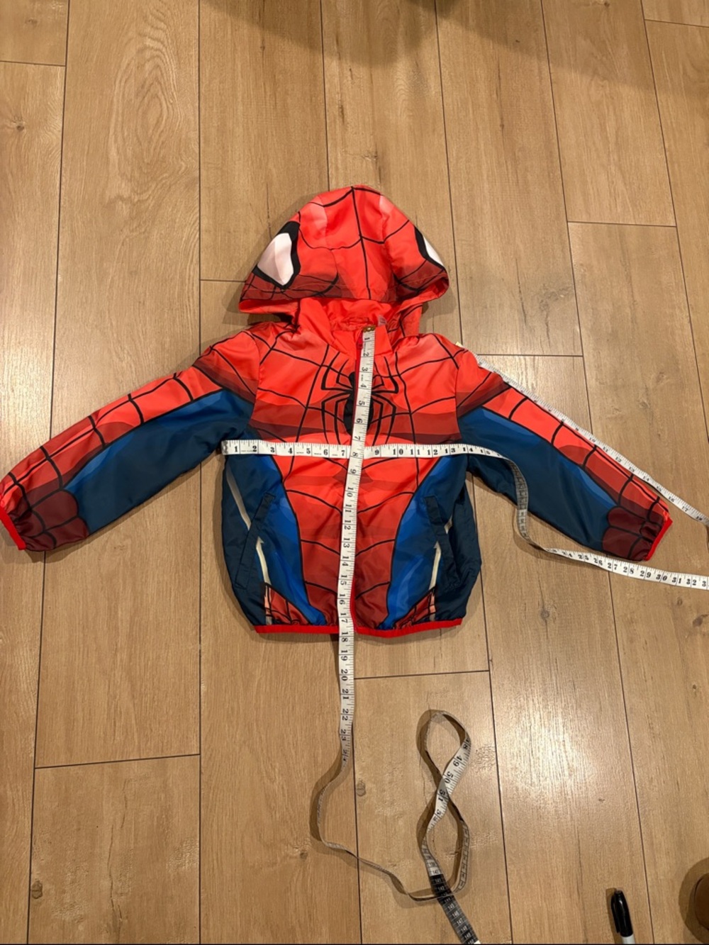 Toddler boy Character boys hoodie size rain jacket 5/6 years - Picture 4 of 11